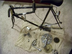 100 1934 300x225 - Updating and Making a Vintage 1980's Raleigh Super Course 555SL Bicycle Lighter